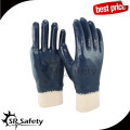 SRSAFETY work glove with nitrile dipping on palm for Russia